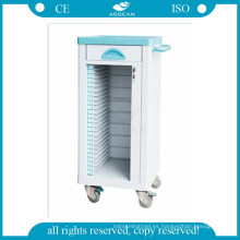 AG-CHT004 médico ABS material paciente hospital expediente médico carro